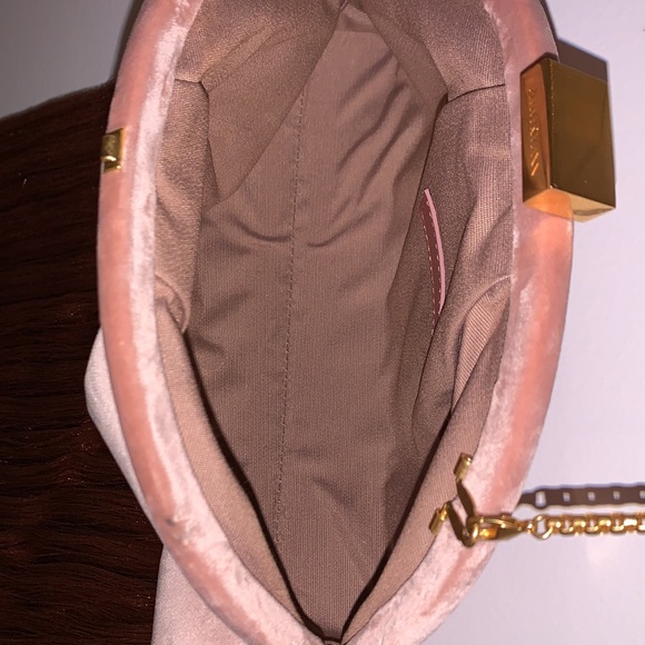 ZIMMERMANN velvet fringe pouch in pink - Picture 13 of 13